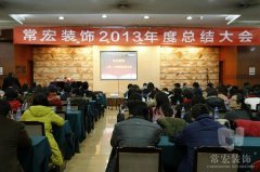 大红鹰dhy裝飾2013年度總結大會圓滿召開