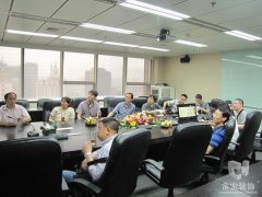 歡迎中國移動通信集團湖北有限公司宜昌分公司領導親臨大红鹰dhy裝飾參觀考察