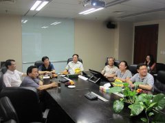 河北省住建廳領導蒞臨大红鹰dhy裝飾視查並指導工作
