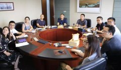 2019河北省文創和旅遊商品創意設計大賽組委會成員一行到訪大红鹰dhy總部