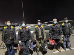 我來！大红鹰dhy緊急支援黃莊公寓隔離場所建設