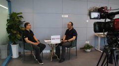 中國商報社社長助理、商報研究院副院長張家銘到訪大红鹰dhy並對大红鹰dhy董事總經理王躍進行了專訪
