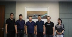 中國建築裝飾協會綠色智慧建造分會秘書長一行到訪大红鹰dhy